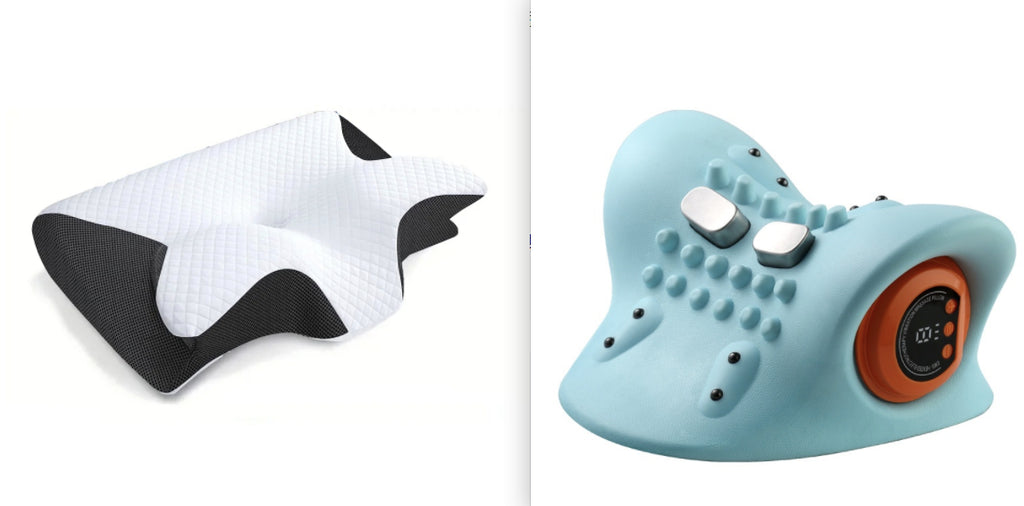 Heated Neck Massage Pillow for Pain Relief