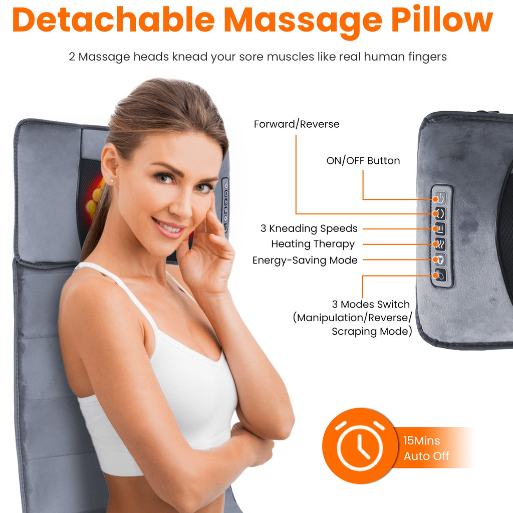 1Pc Full Body Electric Massage Mat With Heat