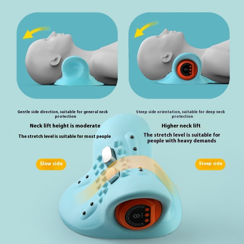 Heated Neck Massage Pillow for Pain Relief