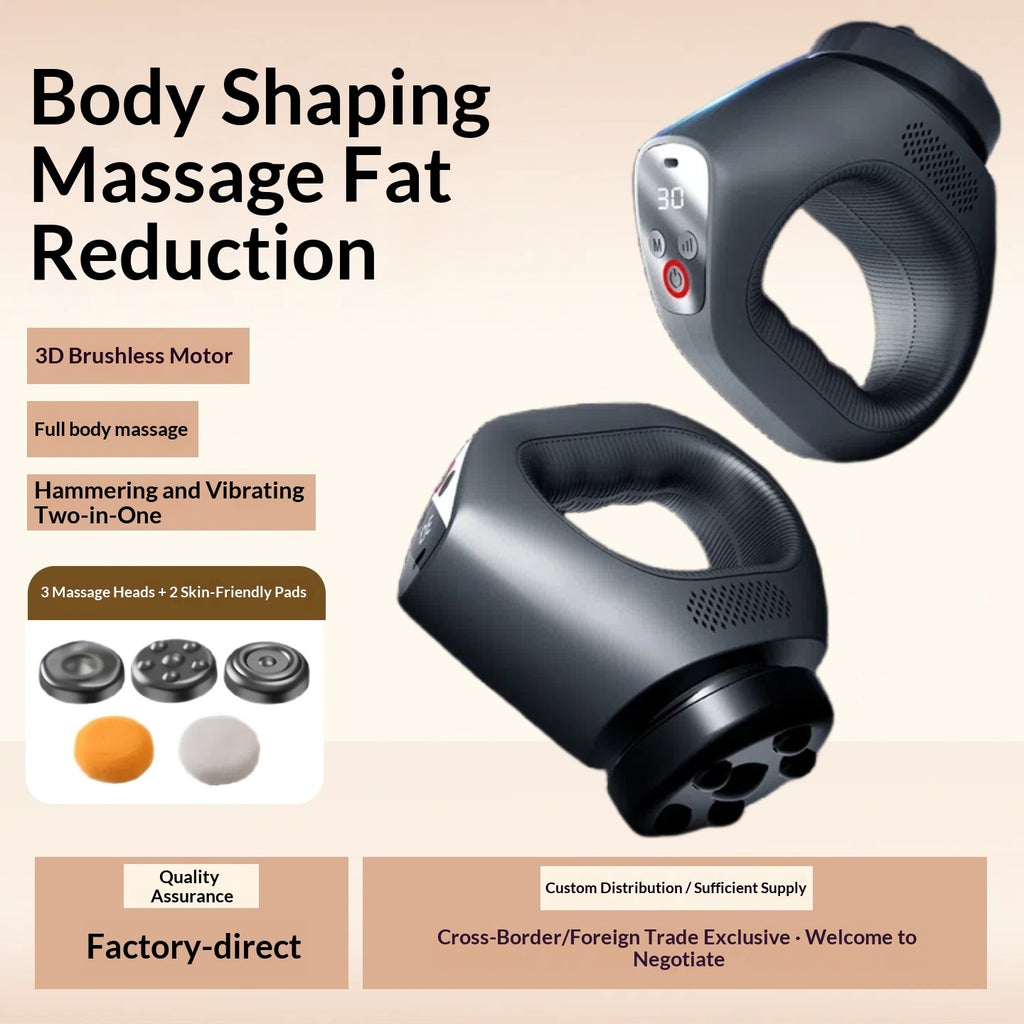 Electric Body Sculpting Massager – Deep Tissue Vibration Slimming Device