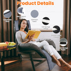 1Pc Full Body Electric Massage Mat With Heat