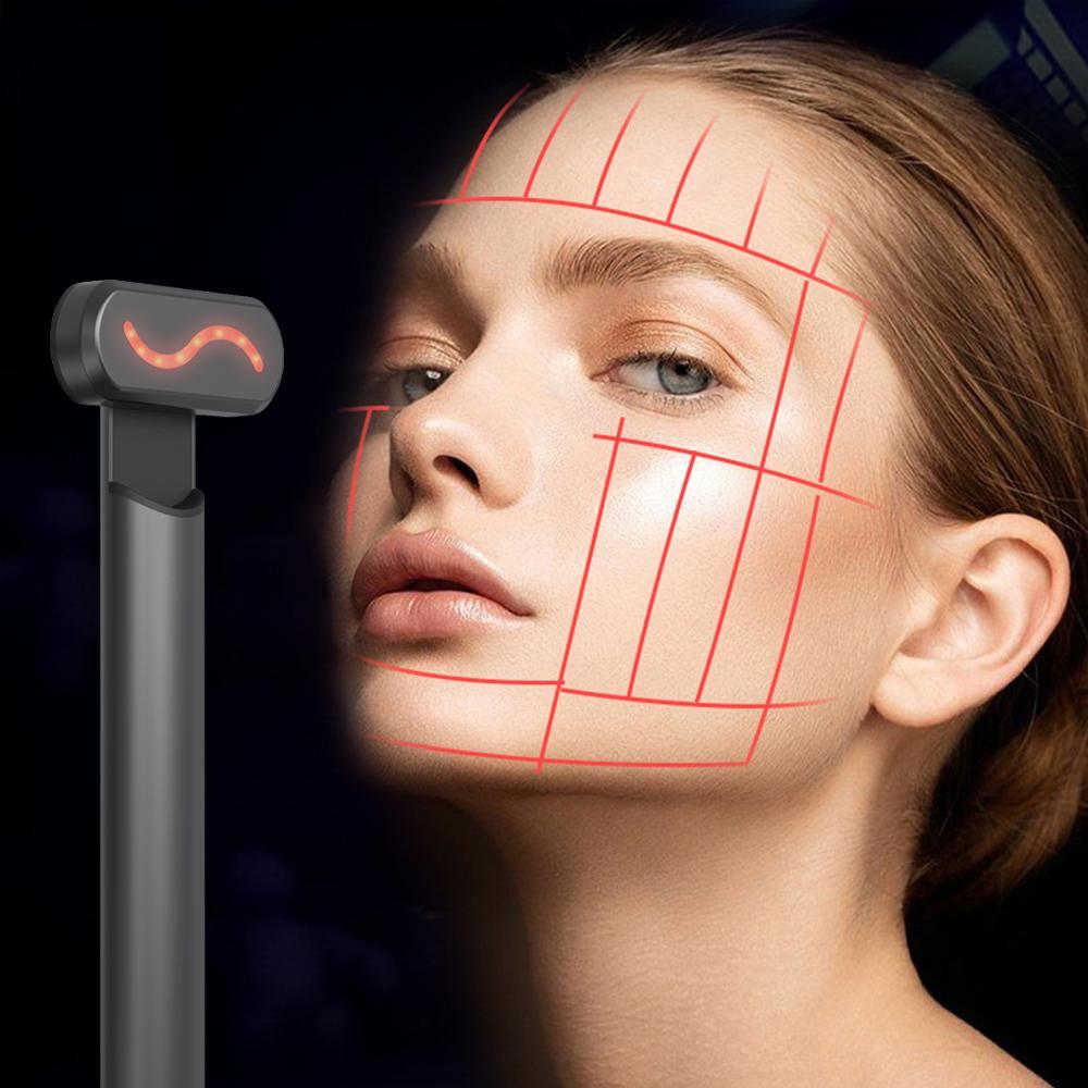 LED Light Facial Massager – 4-in-1 Skin Care Anti-Aging Device