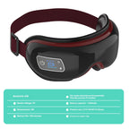Heated Eye Massager with Air Compression for Eye Fatigue Relief