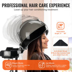 Professional Hair Steamer 11.81-inch Hooded Ionic Hair Steamer With 2 Mode